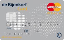 bijenkorf creditcard